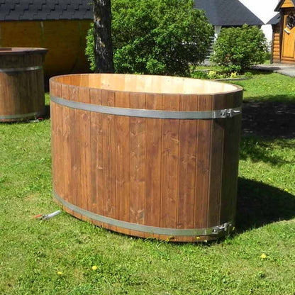 Oval Cold Tub from Spruce (1-2 Person) - My Store