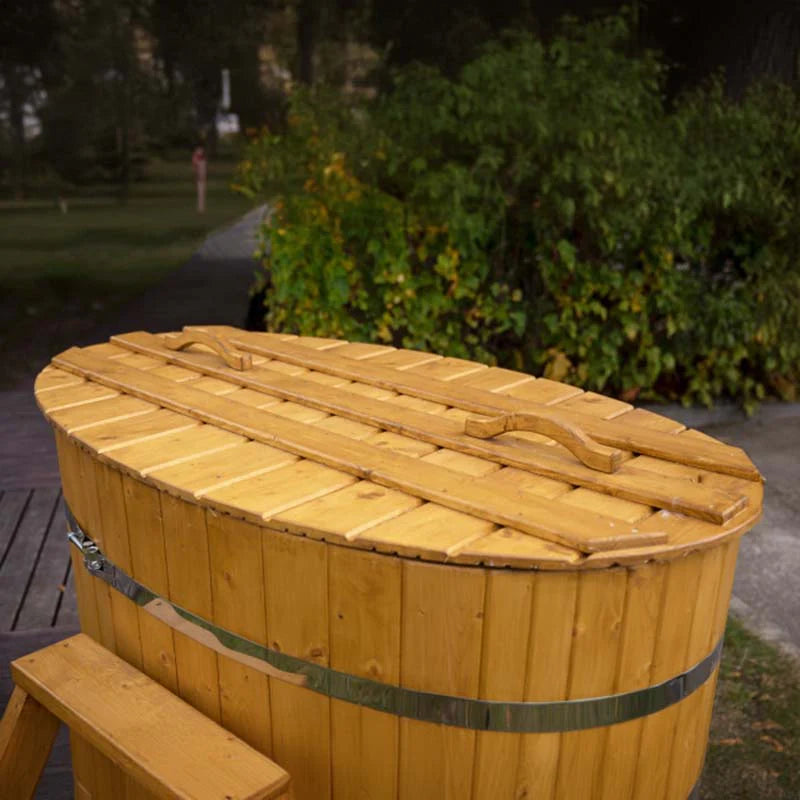 Oval Cold Tub from Spruce (1-2 Person) - My Store
